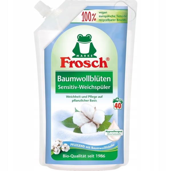 

Frosch Eko Płyn Płukanie Extrakt z Bawełny 40 Prań