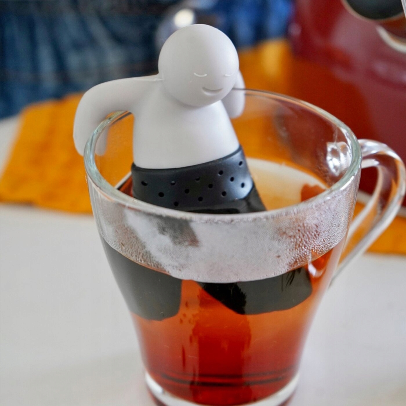 Zaparzacz do herbaty ziół Tadar Silico ludzik Marka Tadar