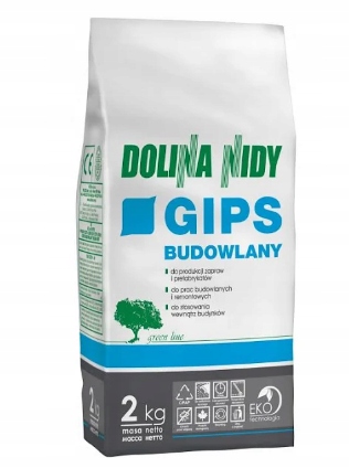 

Gips budowlany Dolina Nidy 2kg