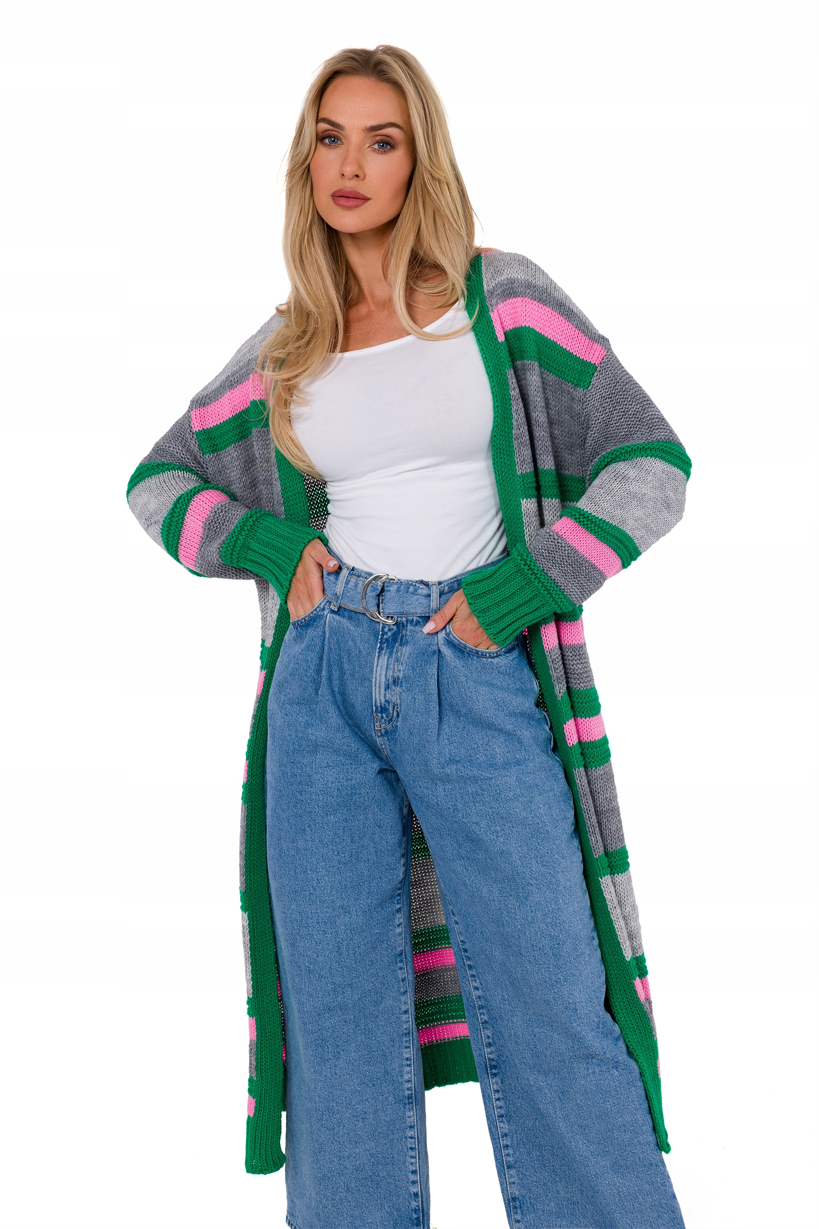 Damski Sweter Kardigan