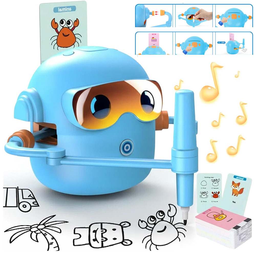 Kreslící Robot S Hlasem 100 Montessori Karet Hračka
