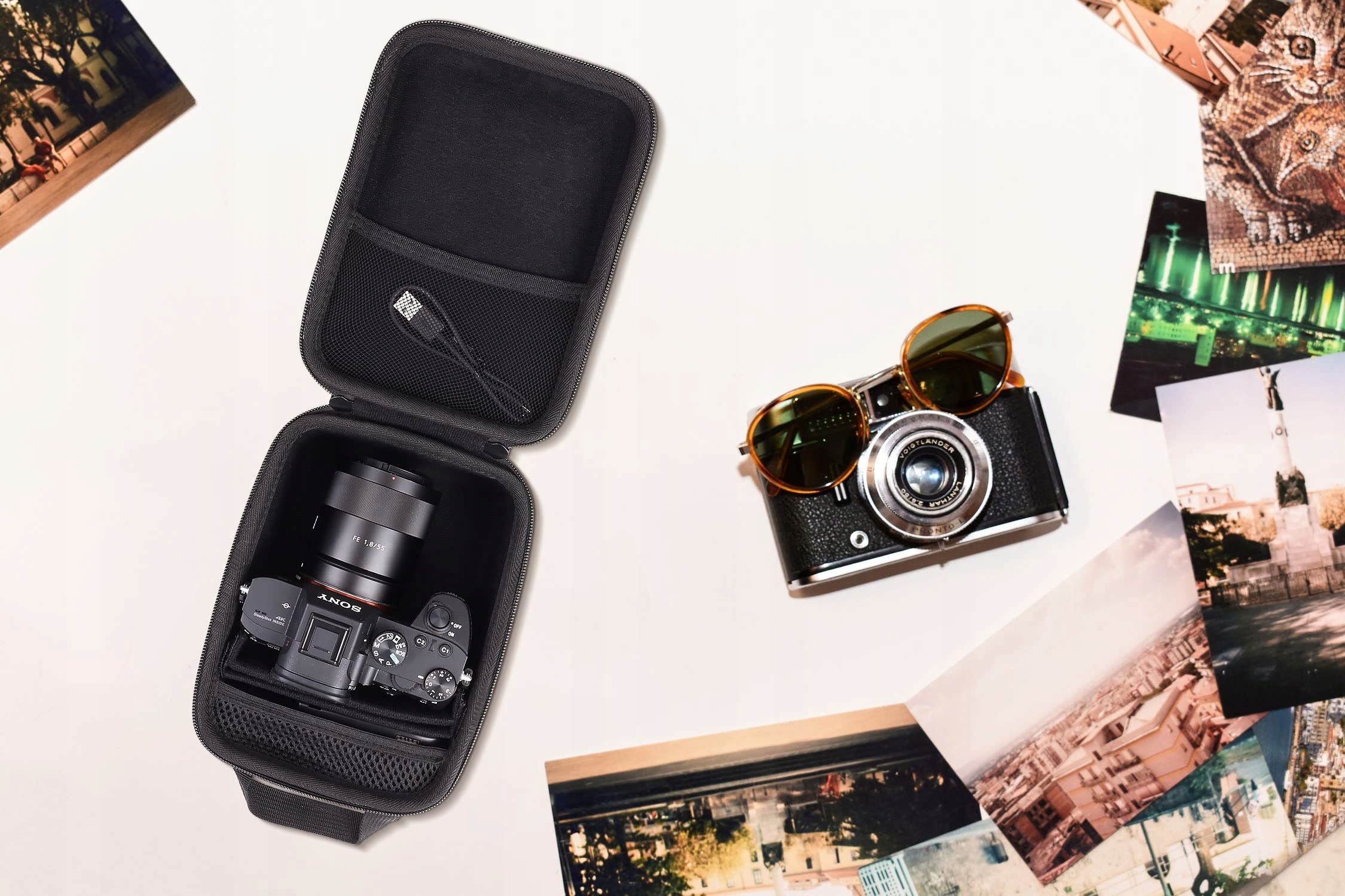 AENLLOSI Twarde Etui Do Sony Alpha 7 II III IV 7R-V Aparat Bezlusterkowy — miniatura 9
