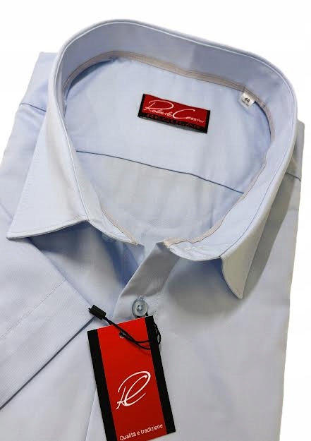 Roberto Cossini pánská košile regular modrá Vysoký Vzr kr 47 188/194