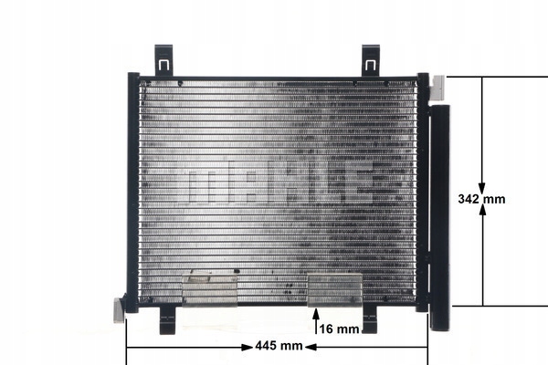 mahle ac 747 000S конденсатор, радиатор кондиционера