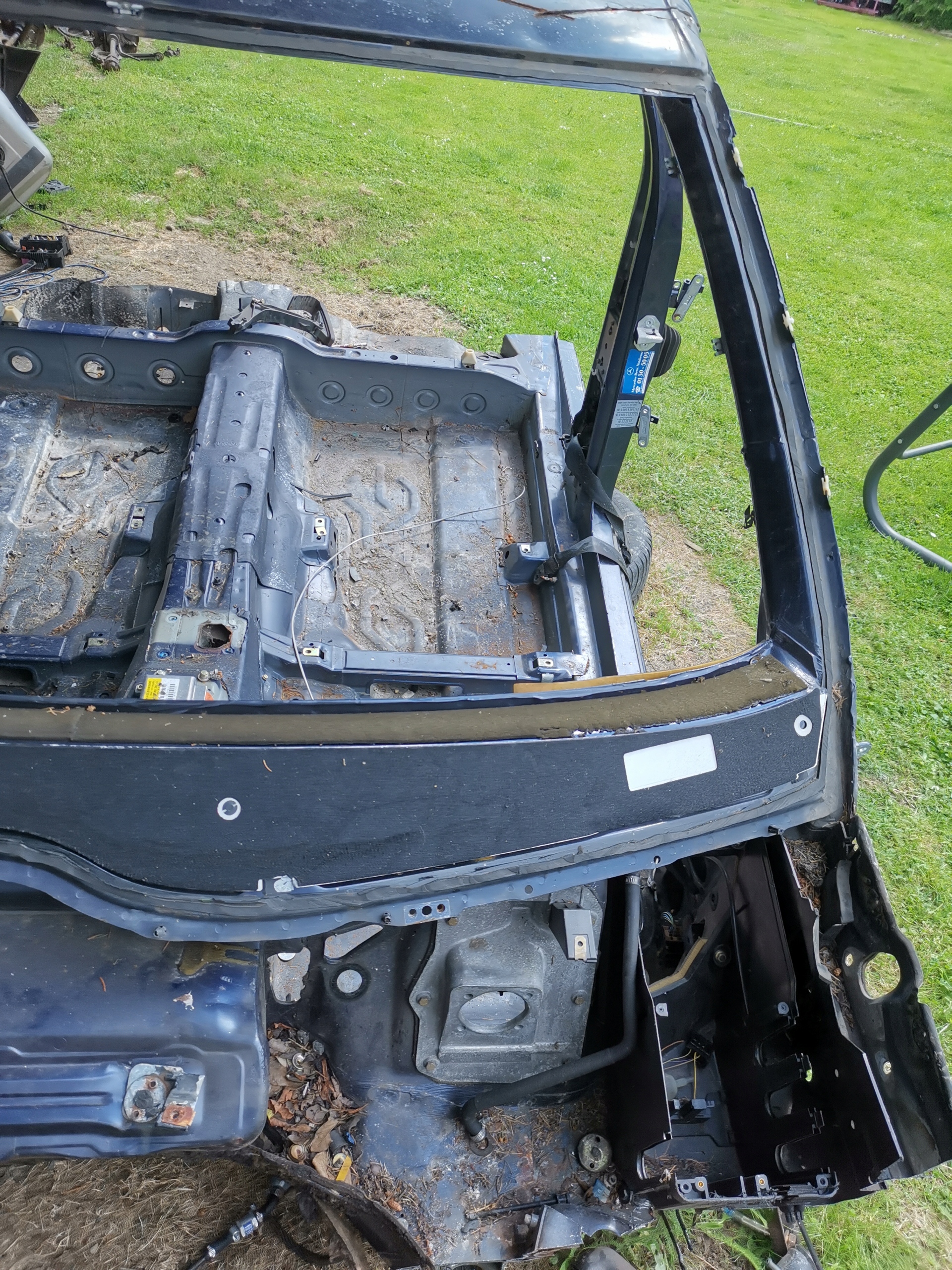 mercedes w140 floor left right threshold s klasa