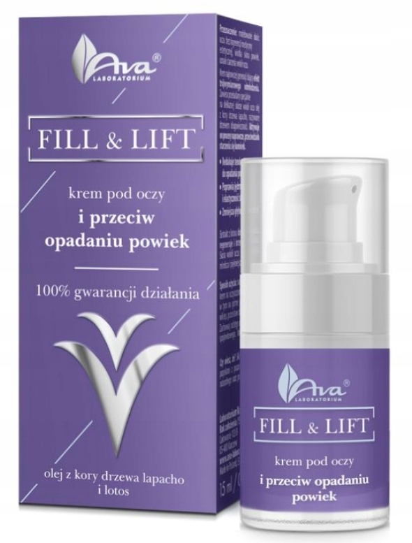 

Ava Fill&lift Krem Przeciw Opadaniu Powiek