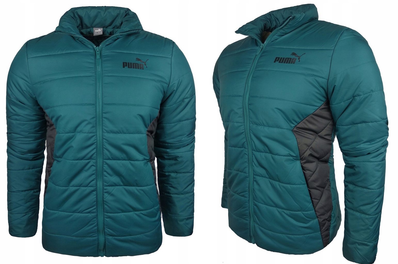 3224 KURTKA PUMA CHŁOPIĘCA MŁODZIEŻOWA ZIMOWA OCIEPLANA BEZ KAPTURA