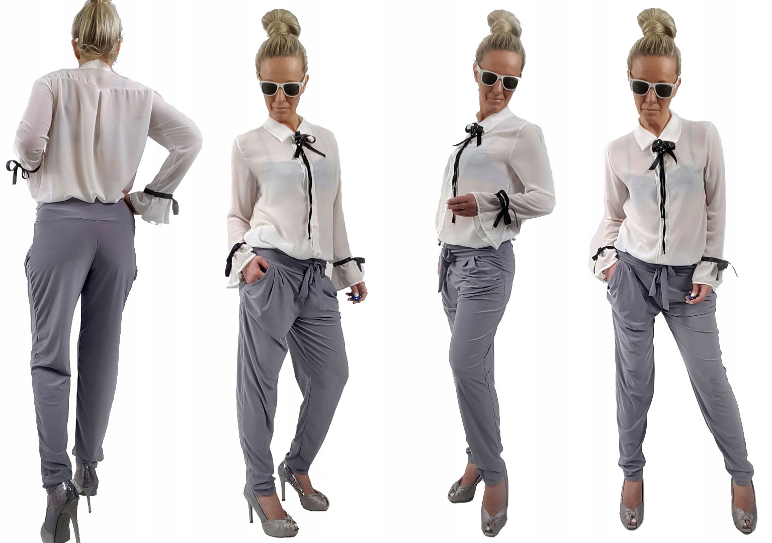 SPODNIE HAREMKI CYGARETKI BRYCZESY ALLADYNKI BAGGY