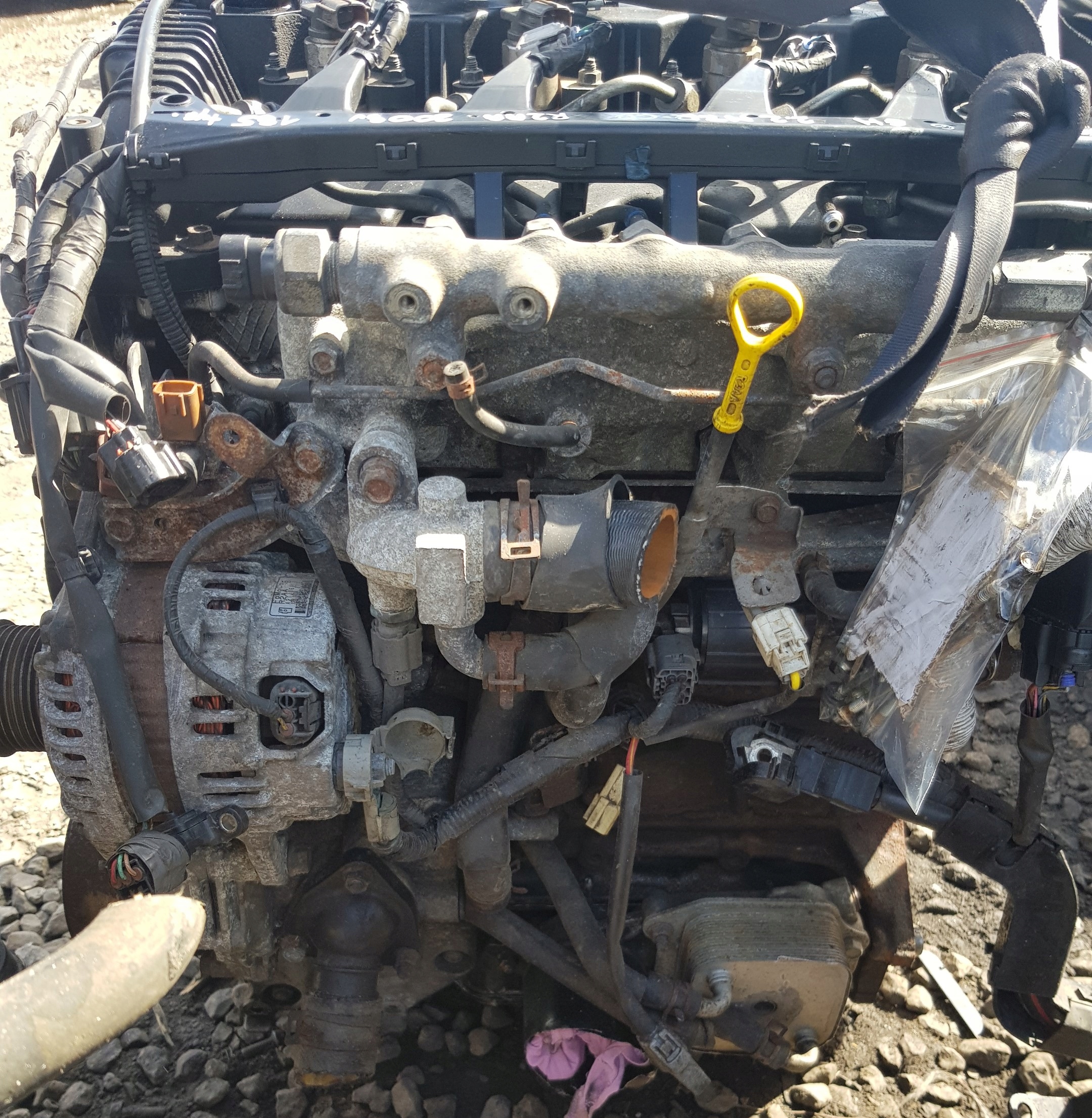 MAZDA 6 GH 2.2 MZR-CD 2009 engine complete KPL R2AA 185 TYS KM