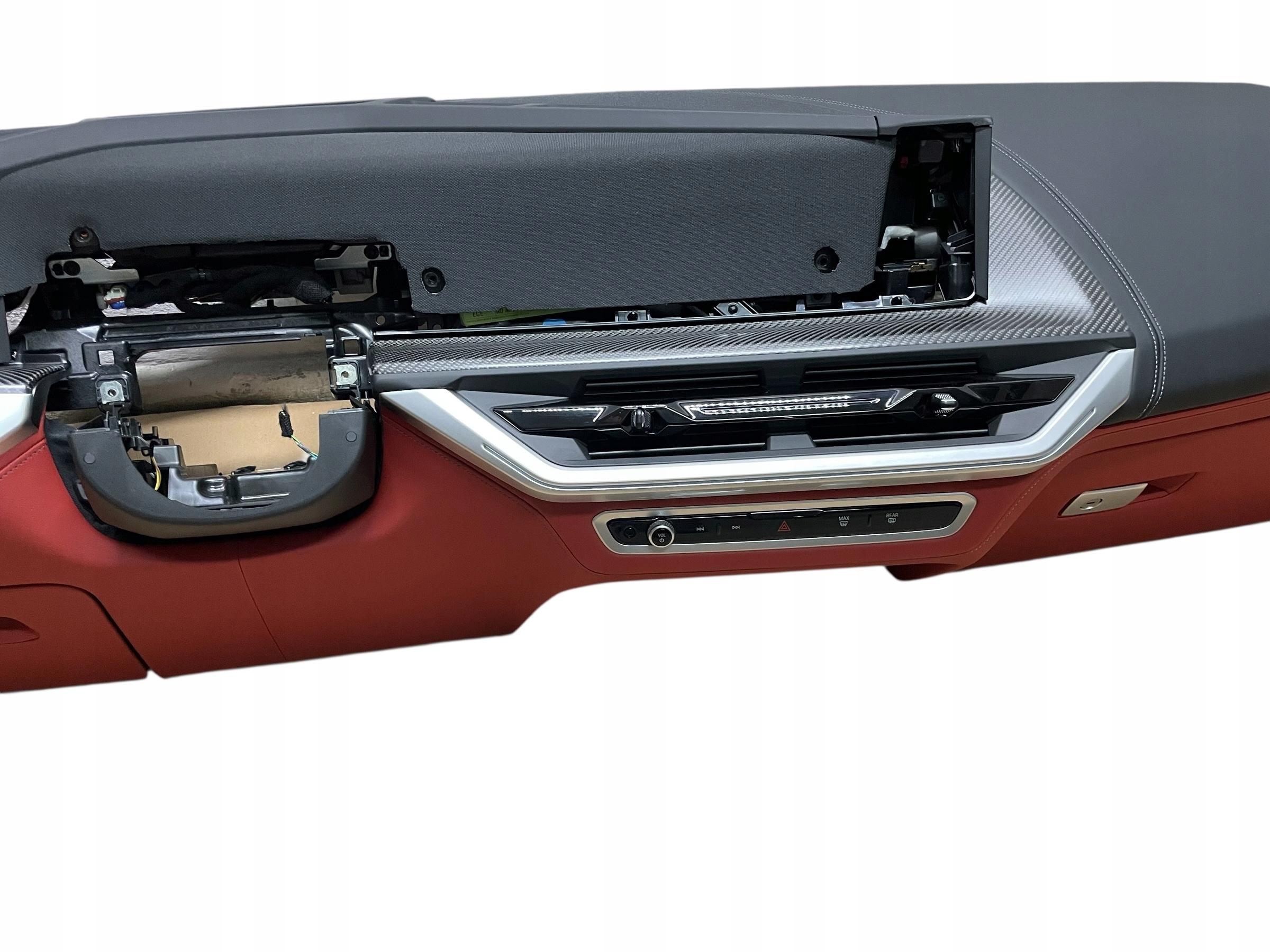 console dashboard leather + grey NIC HEAD UP BMW XM G09 original DEMONTAZ