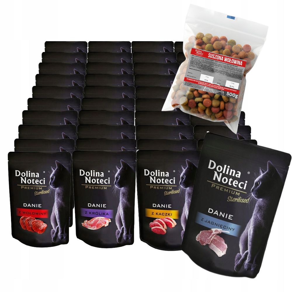 Dolina Noteci Premium pro kočky MIX Chutí 40x85g