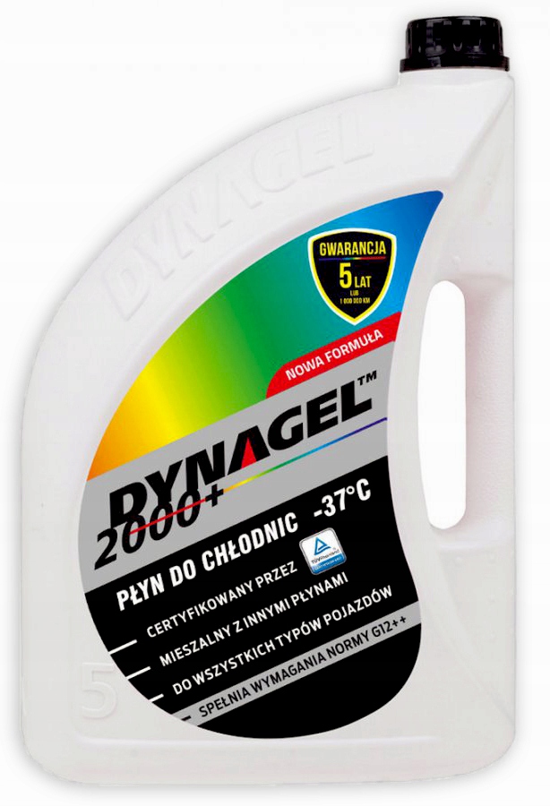 

Płyn Do Chłodnic Dynagel 2000+ 5 L -37C G12++