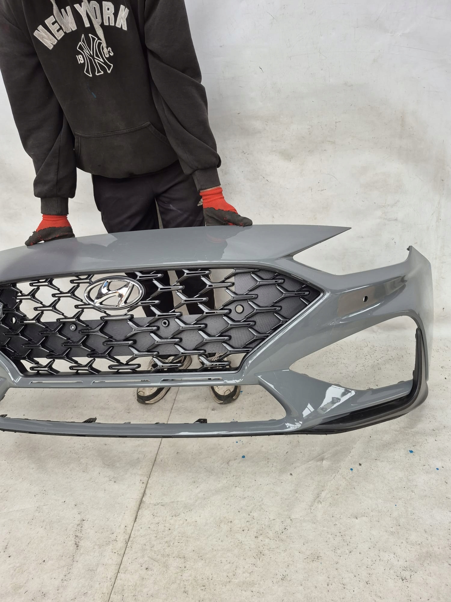 HYUNDAI I30 III N LIFT 20- bumper front front grill PDC 86511-G4DA0