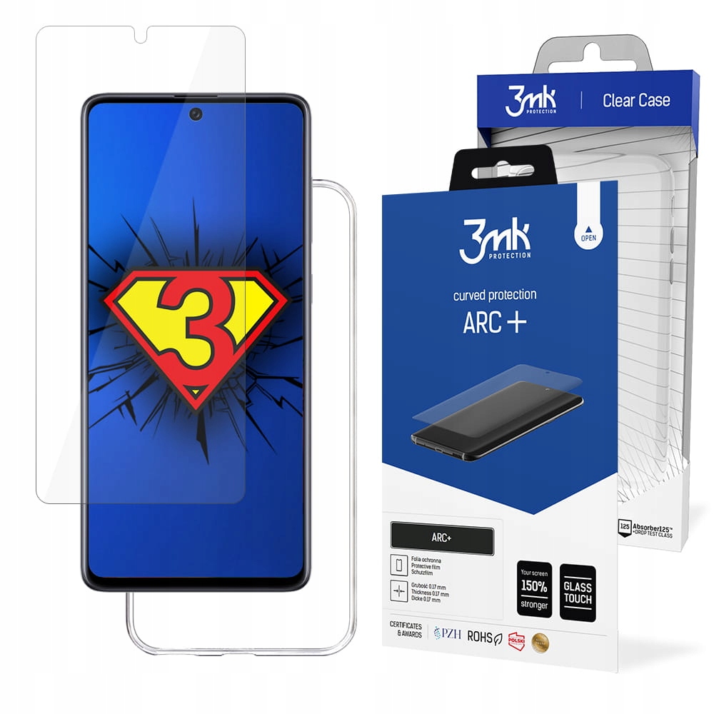 

Etui Case 3mk + Folia na ekran Samsung Galaxy A71