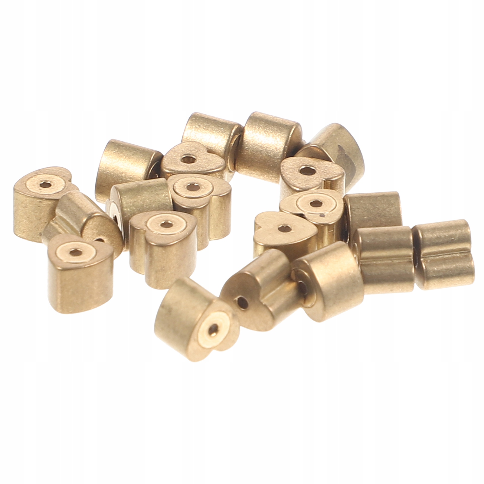 ZAMKI DO KOLCZYKÓW METALOWYCH 20SZT STYL Z BLOKADĄ Cechy występuje w komplecie