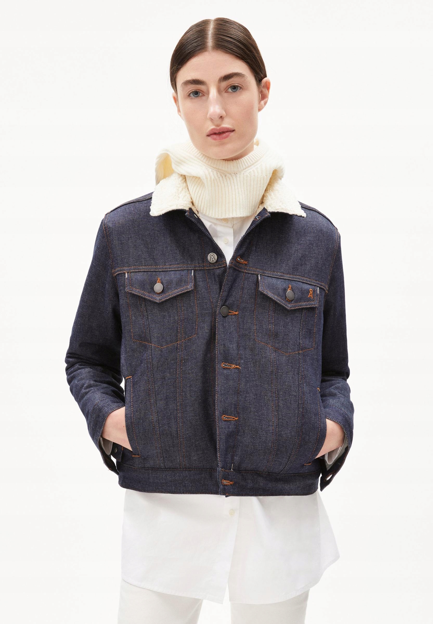 Modrá Džínová Bunda Armedangels