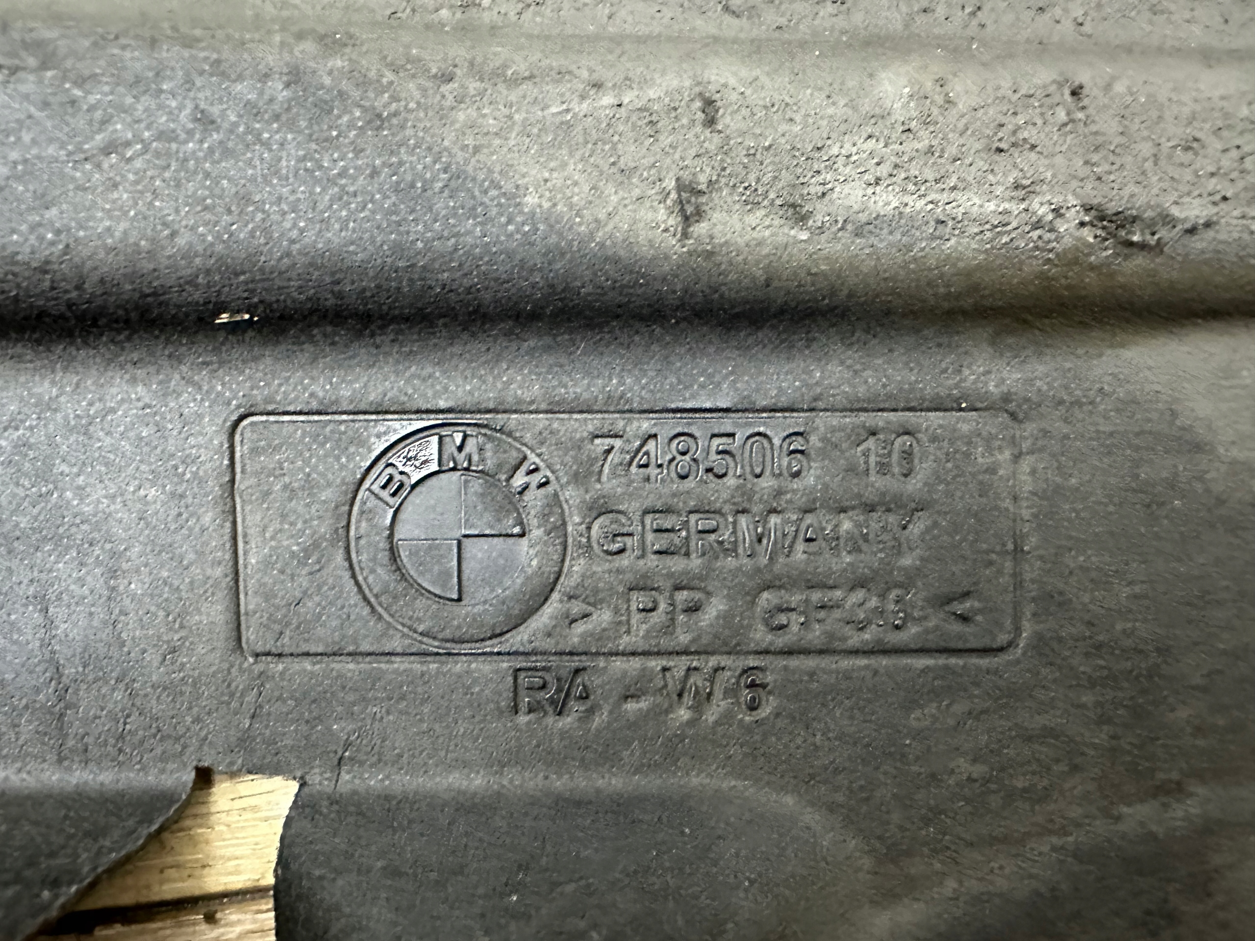 motor cover lower M BMW 7 F01 LIFT original