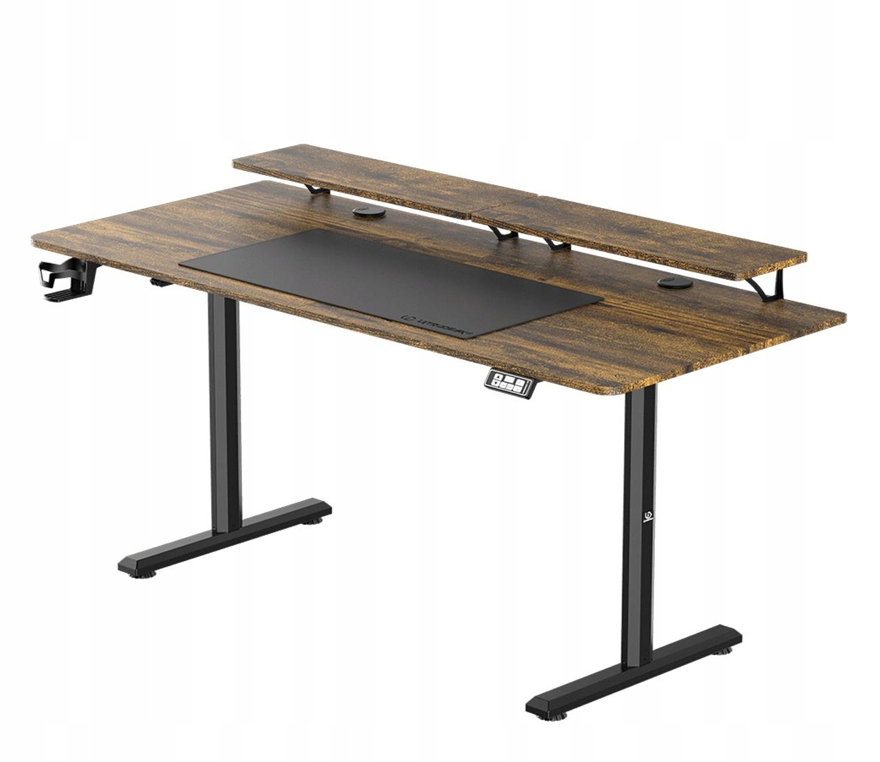 Ultradesk HIGHLANDER XXL 160cm Regulacja wysokości Brązowy