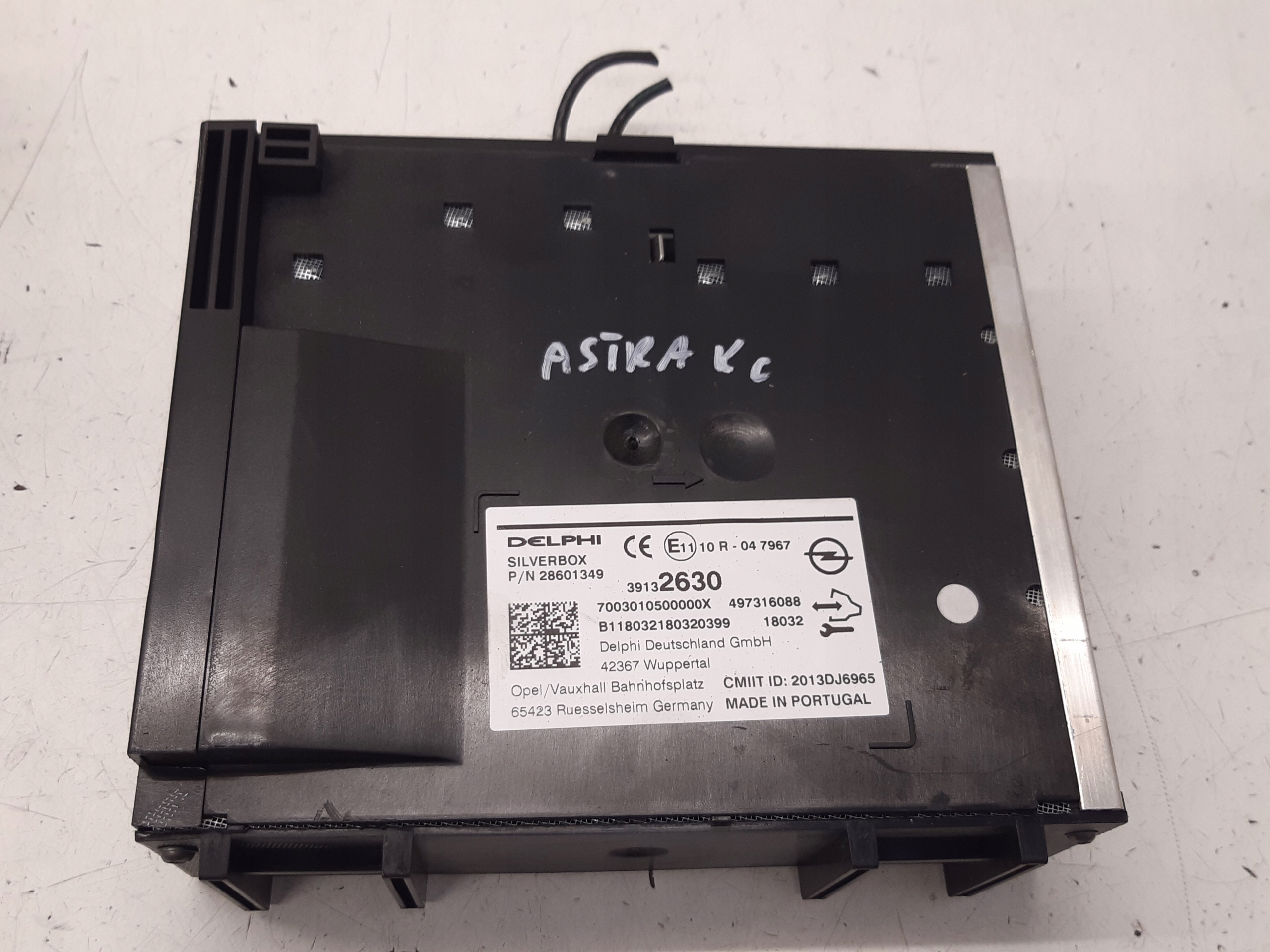 modulo radia 39132630 Opel Astra K
