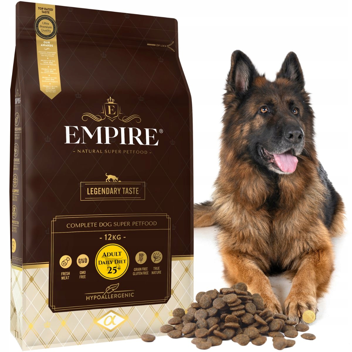 Karma dla Owczarka Bez Kurczaka Empire Adult -12kg