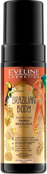 

Eveline Brazilian Body Pianka Brązująca 6w1 150ml