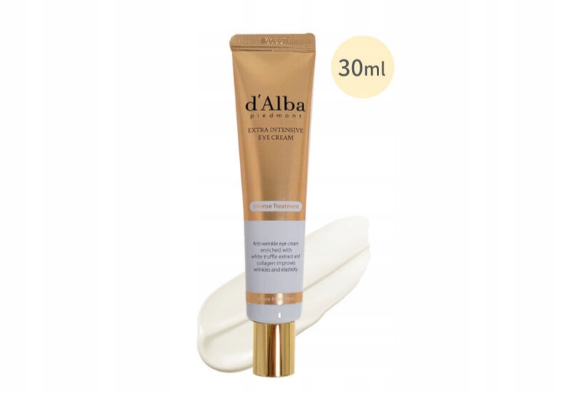 D'Alba Hydratační oční krém proti vráskám s bílým lanýžem 30 ml