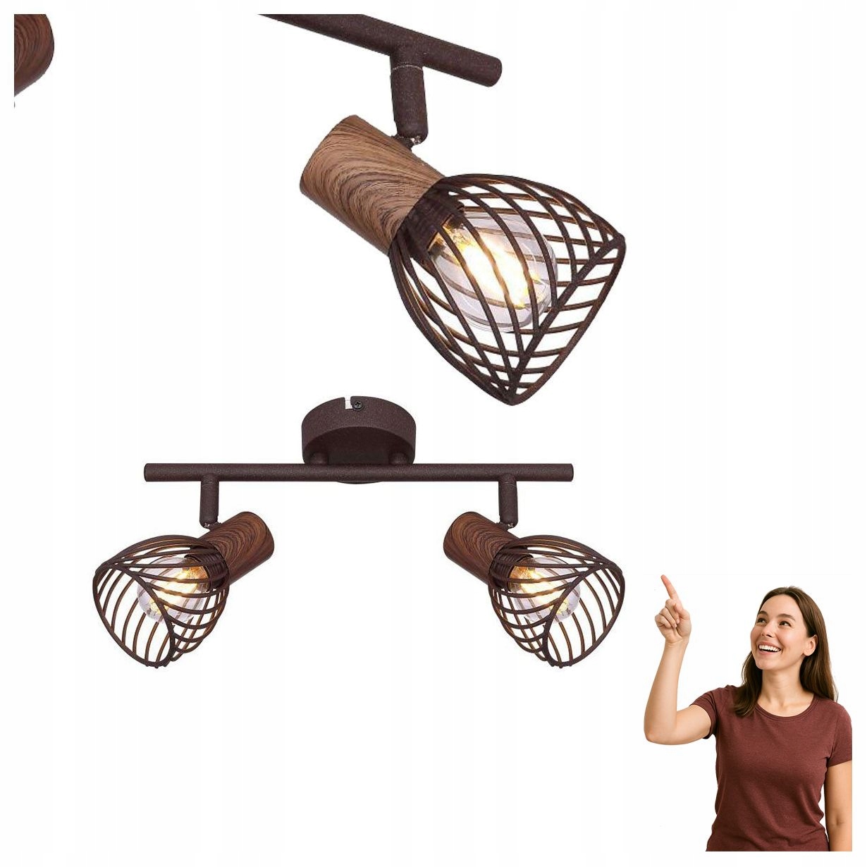 Lampa spot reflektor Isabelle 54817-2 Globo