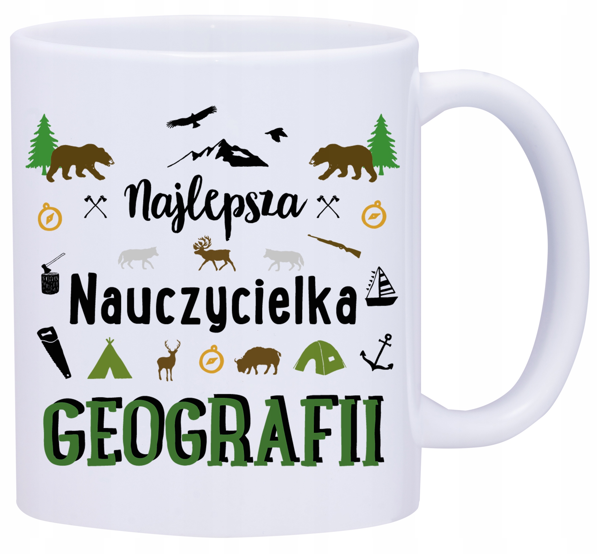 

Kubek Kubki Dla Nauczycielki Geografii W556