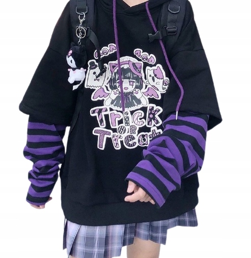 

Bluza Anime Goth Grunge Harajuku Hikigawa