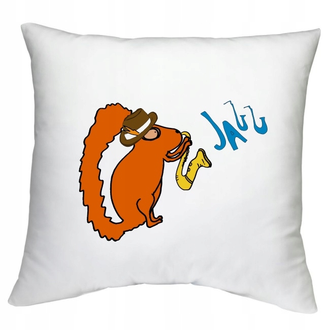 PODUSZKA WIEWIÓRKA RUDA WIEWIÓR bóbr WZORY Wymiary poduszki 40x40cm