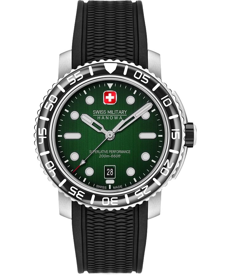 Pánské hodinky Swiss Military Hanowa Black Marlin