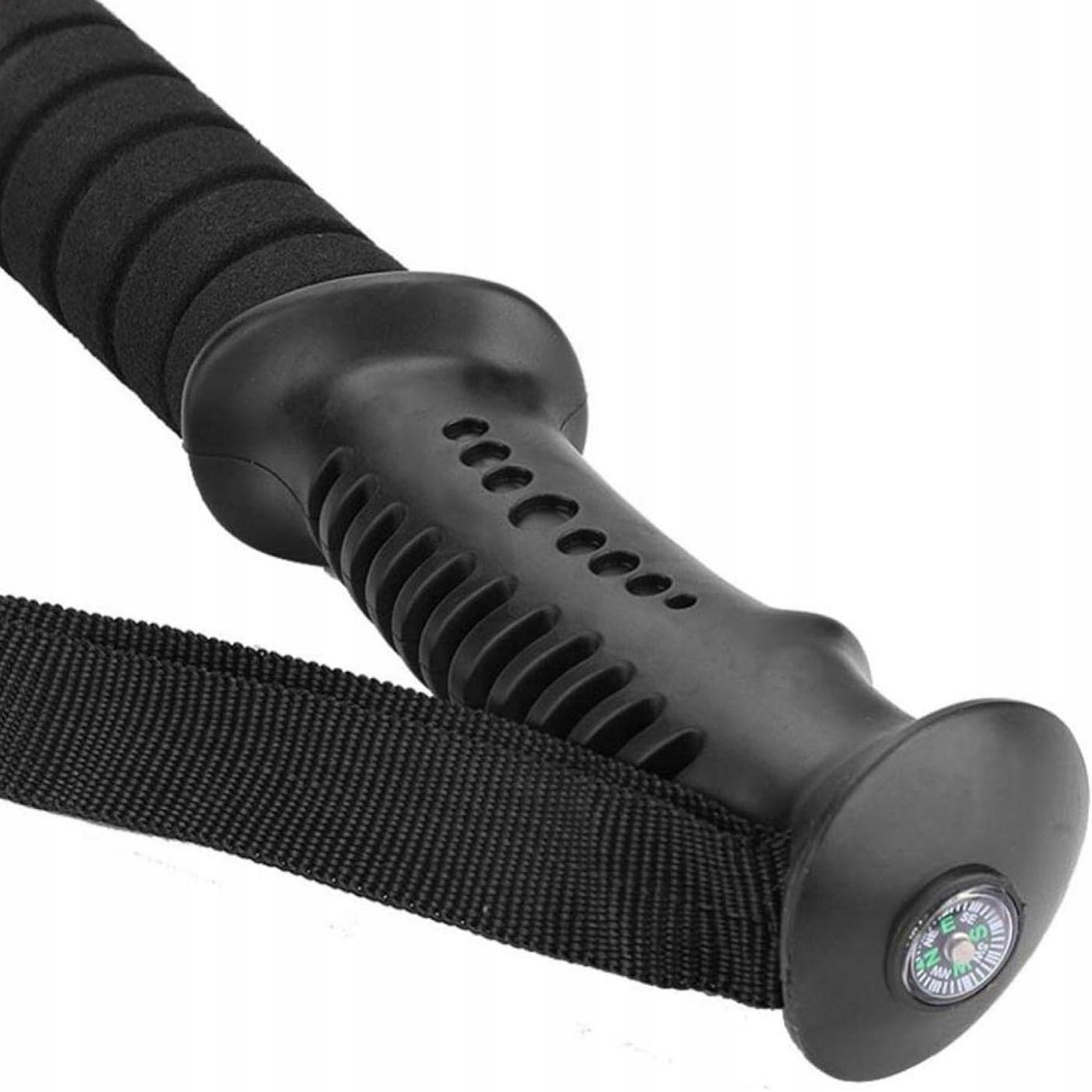 2x KIJ KIJKI DO NORDIC WALKING CHODZENIA TREKKINGOWE 2SZT PARA Długość po złożeniu 65 cm