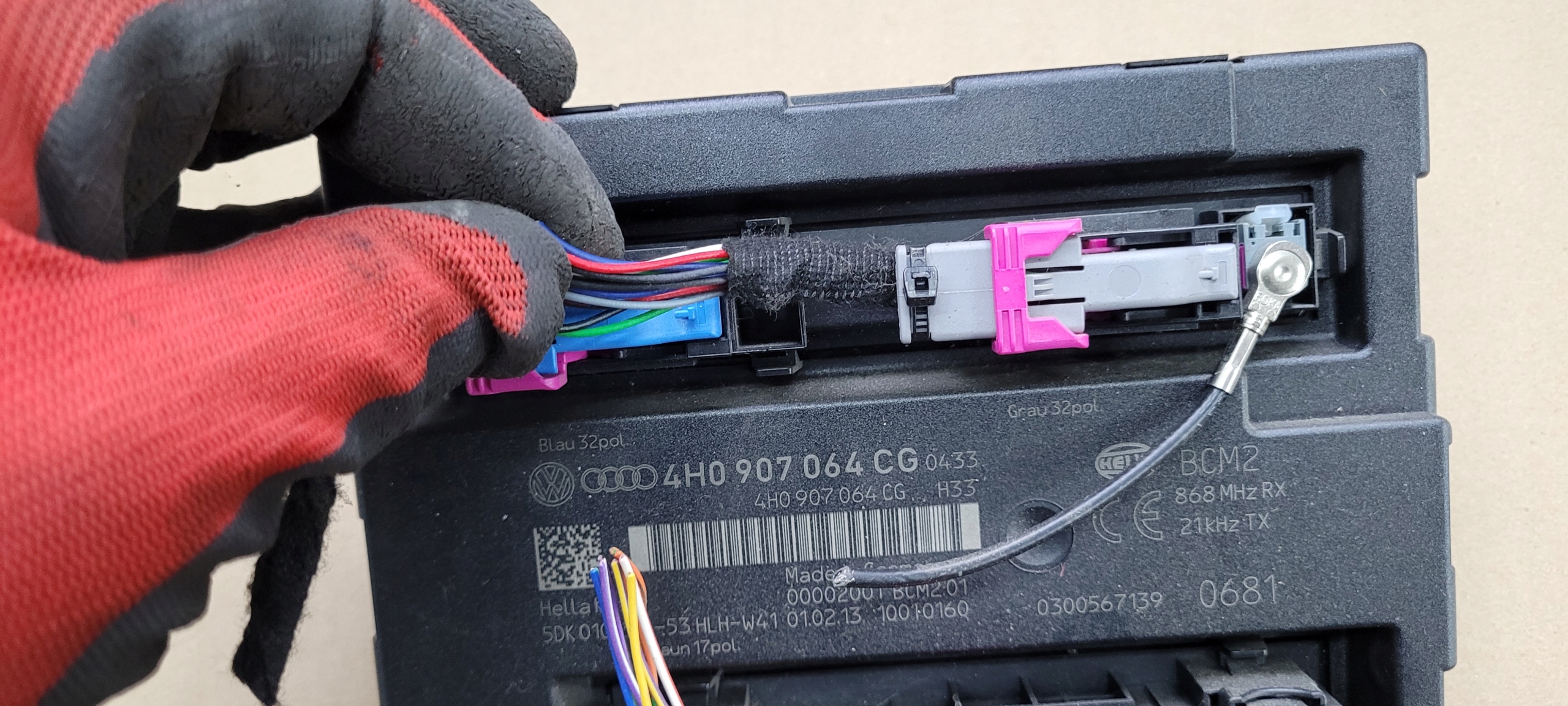 A6 C7 4G module control unit KOMFORTU 4H0907064CG A7 4G