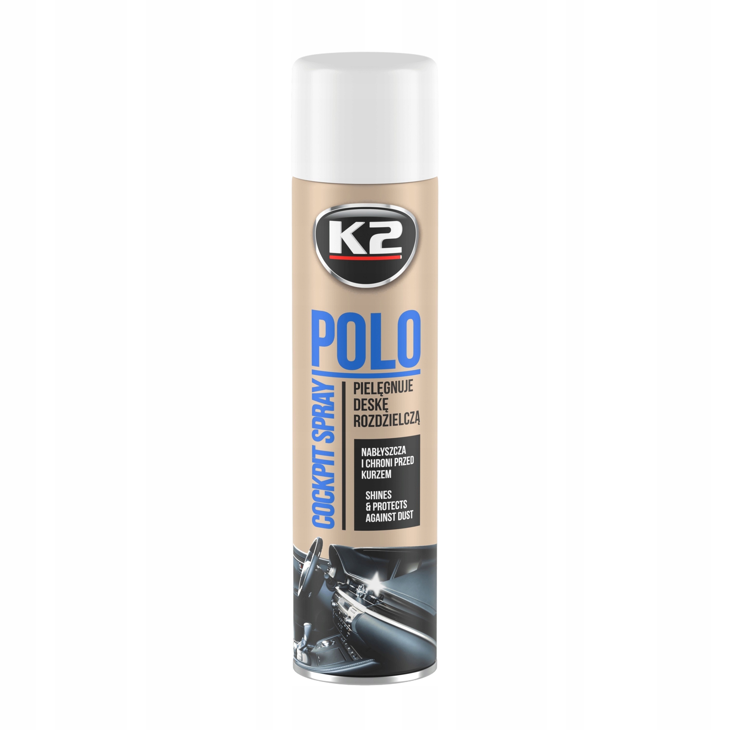 K2 406 Polo Cockpit Spray Fresh 600ML