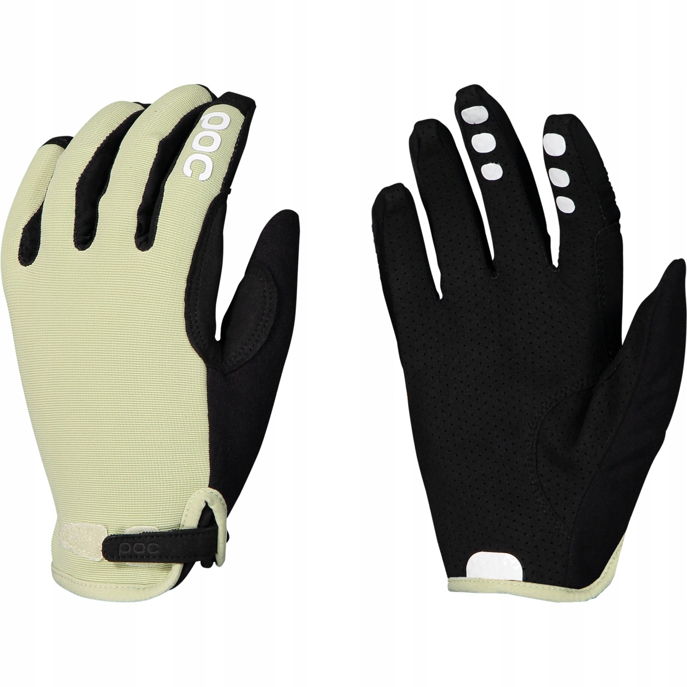 Cyklistické rukavice Poc Resistance Enduro Adj roz.XL k/ zelené