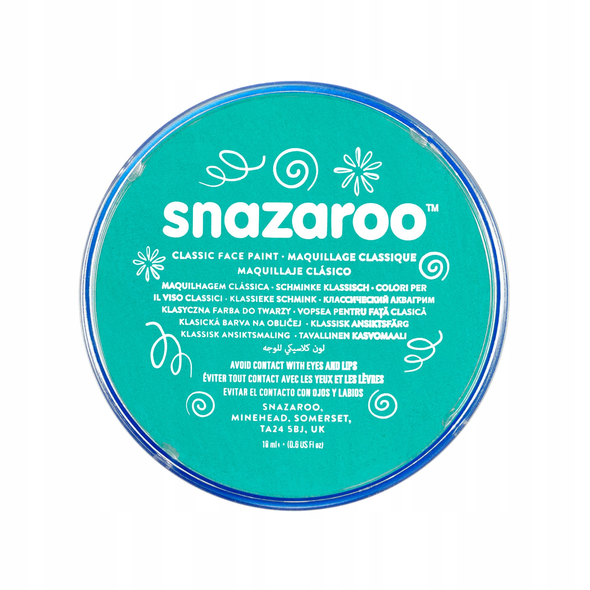 

Snazaroo Farba do ciała 18 ml: Sea Blue