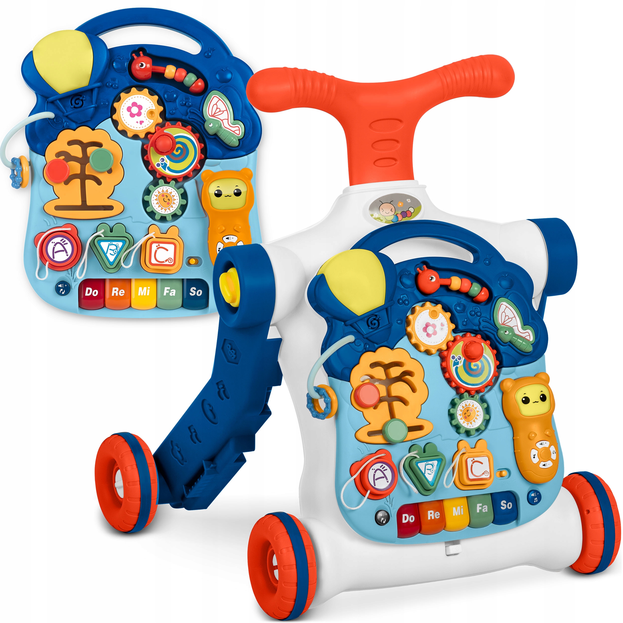 

Chodzik Pchacz Interaktywny Stolik Edukacyjny 5W1