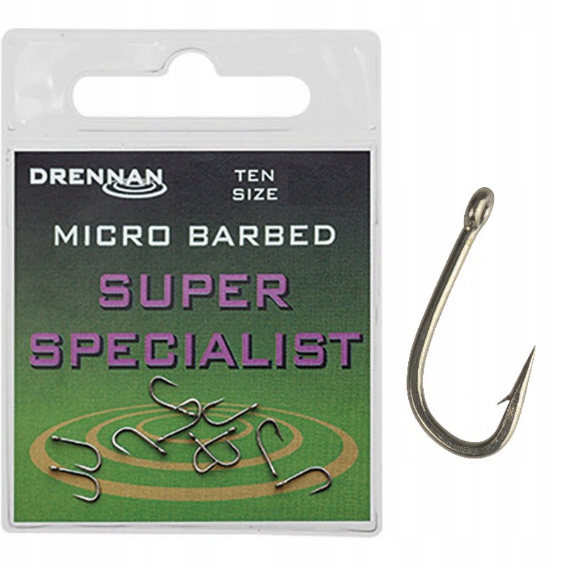 Haczyki Drennan Specialist nr 12 Method Karp