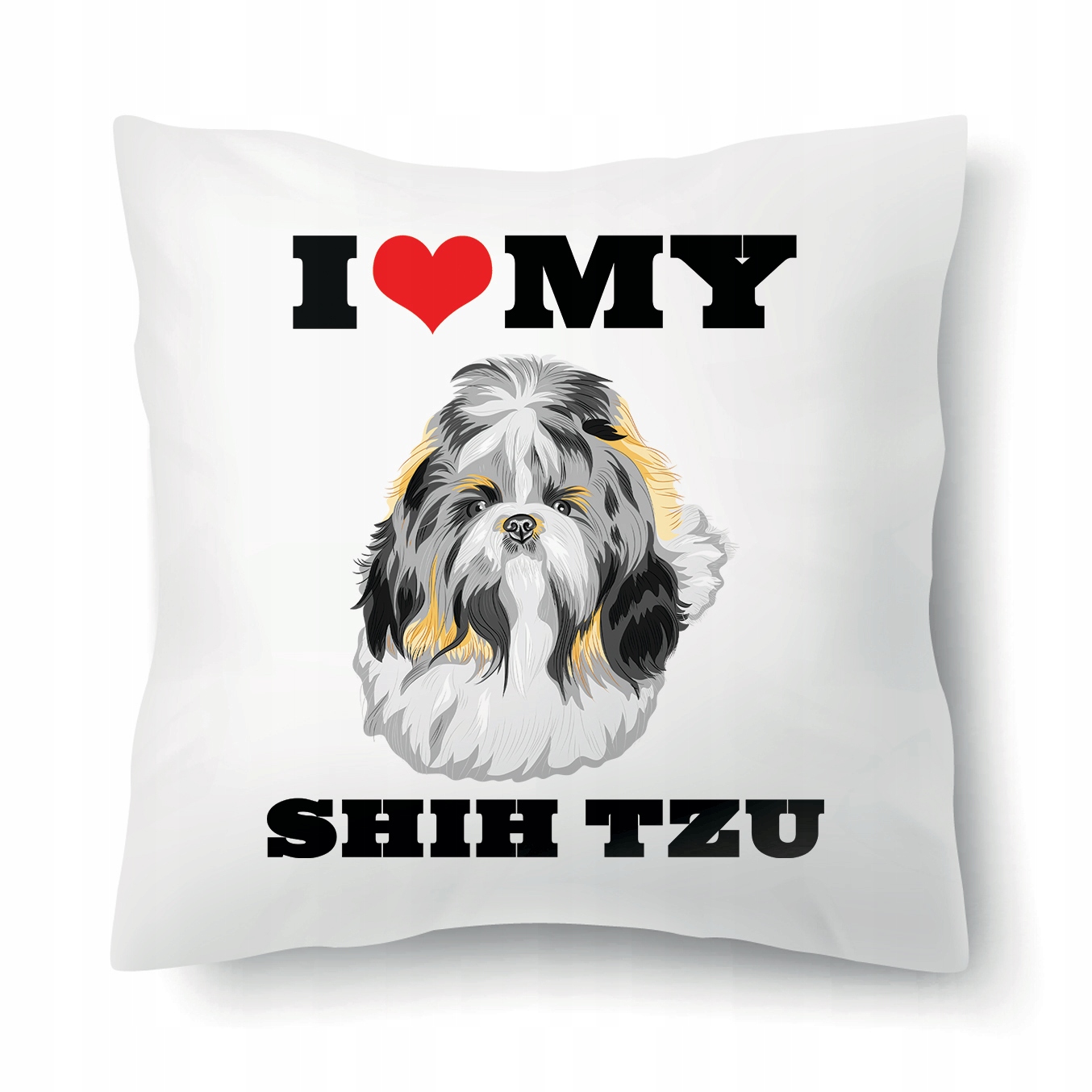 

Poduszka Biała Dla Psiary Shih Tzu Wz