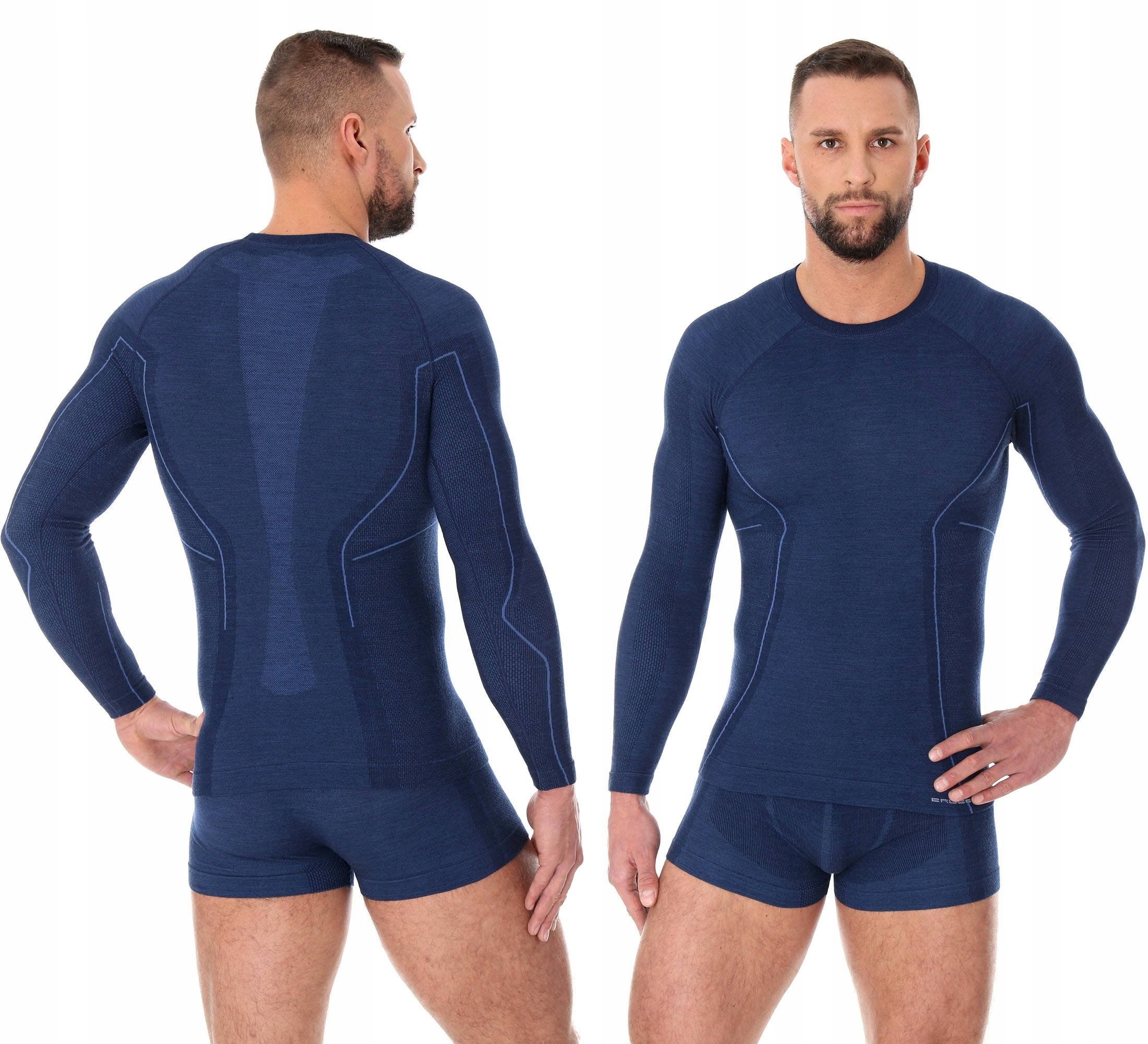 

Xl-bezszwowa koszulka Brubeck Active Wool Men Gran