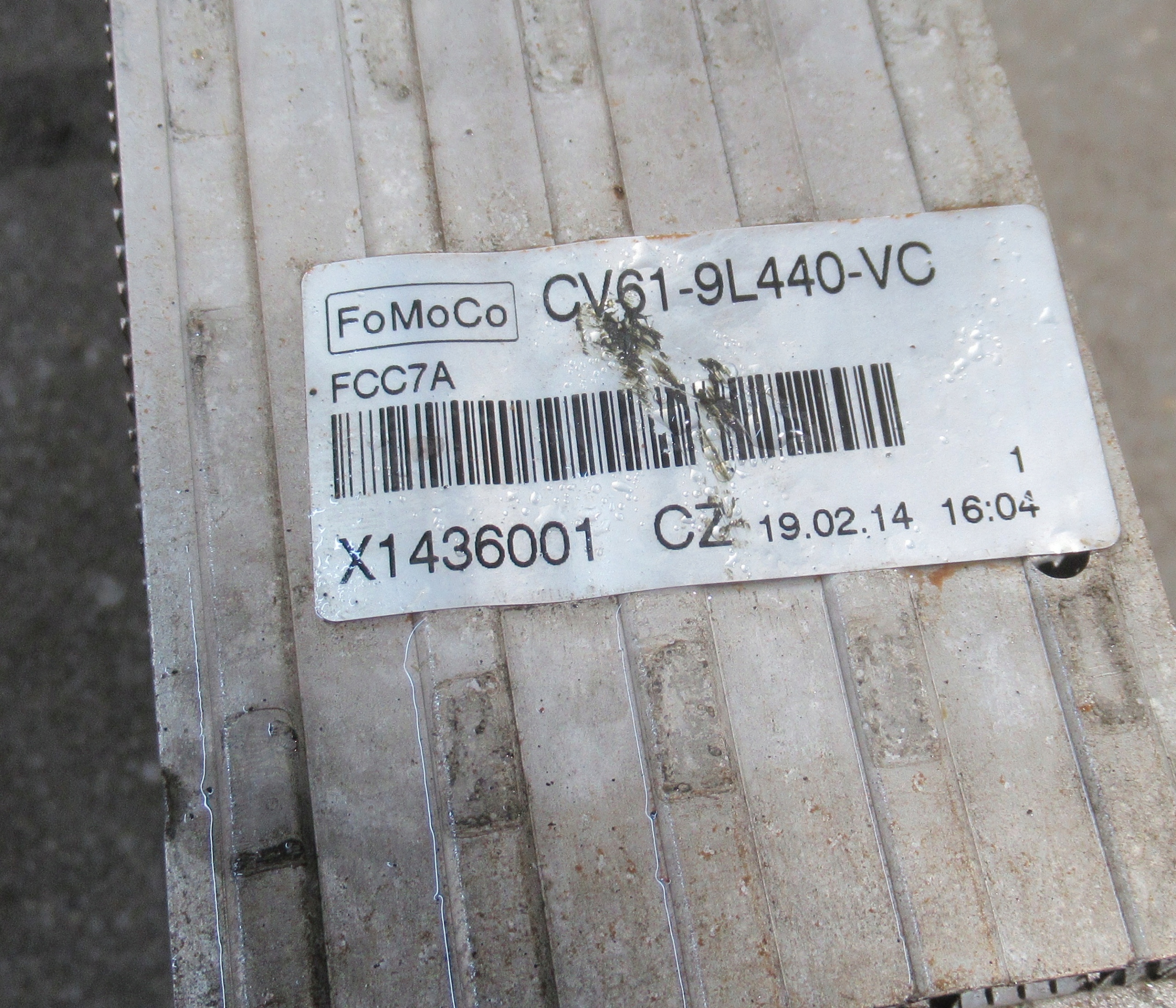 FORD FOCUS MK3 Kühler intercooler CV61-9L440VC