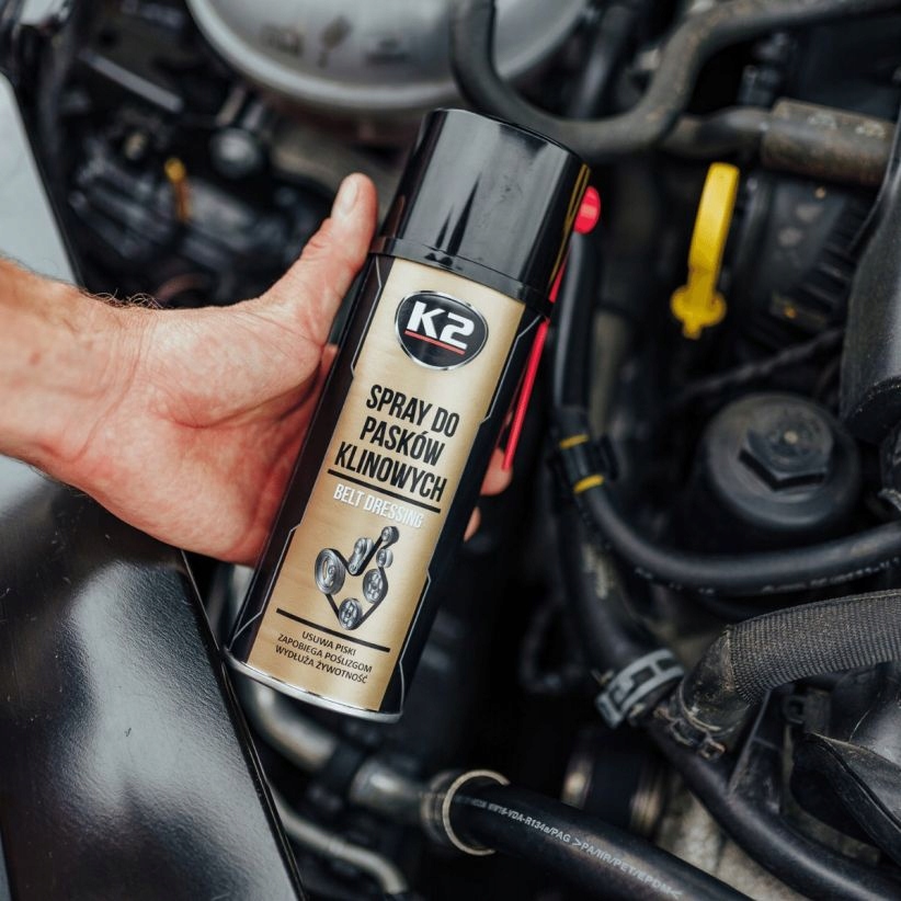 K2 _ SPRAY DO PASKÓW KLINOWYCH CHRONI PRZED ŚLIZGANIEM I PĘKANIEM_ W126 Producent K2