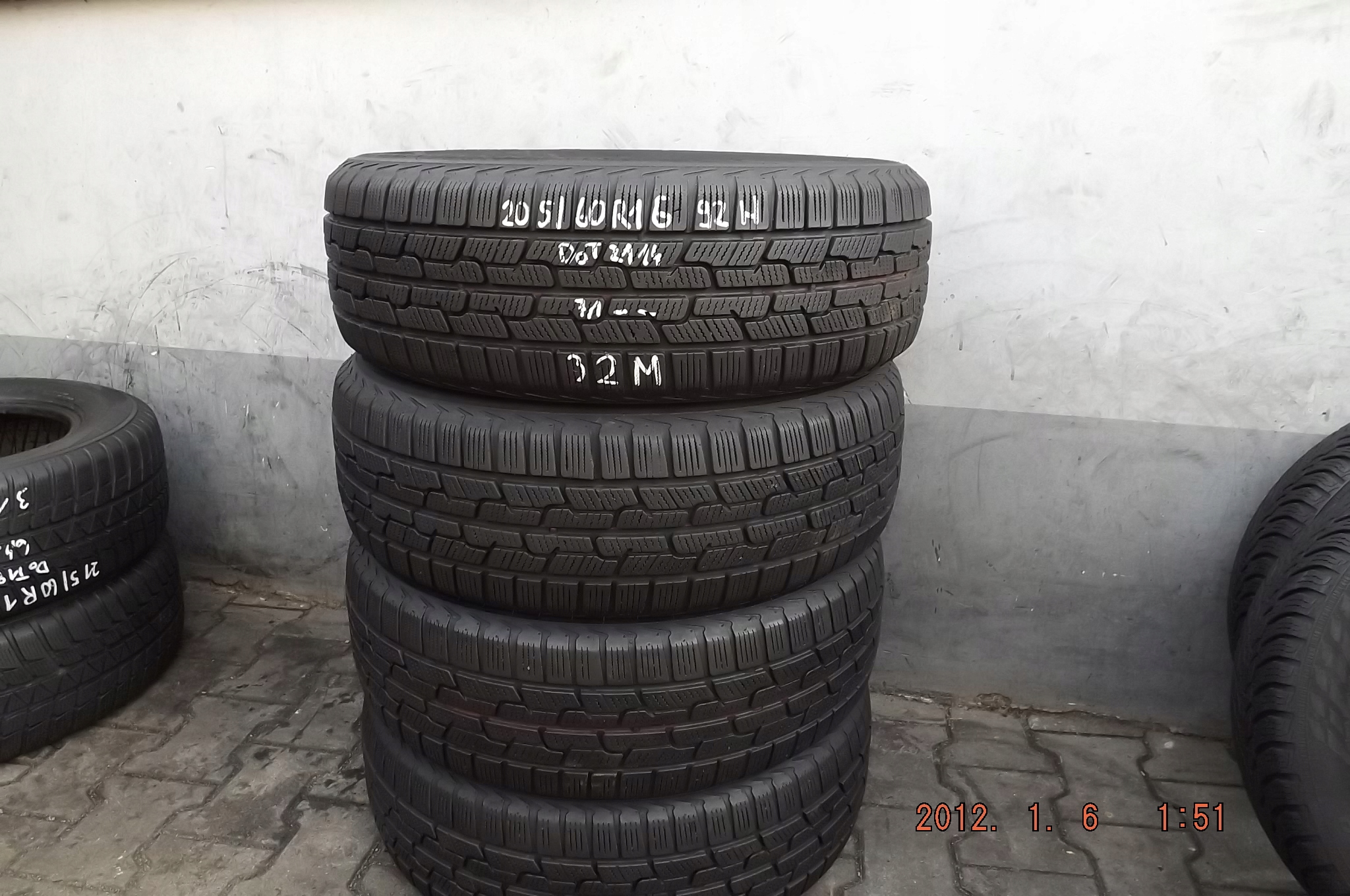 [32M] 4XZIMA 205/60R16 92H FIRESTONE WINTERHAWK 2 EVO &