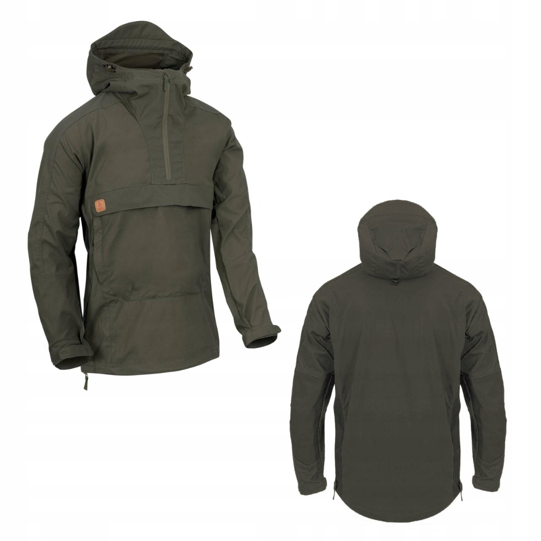 Vojenská bunda Helikon Anorak Woodsman Taiga Green S HE.KU-WDN-DC-09-B03