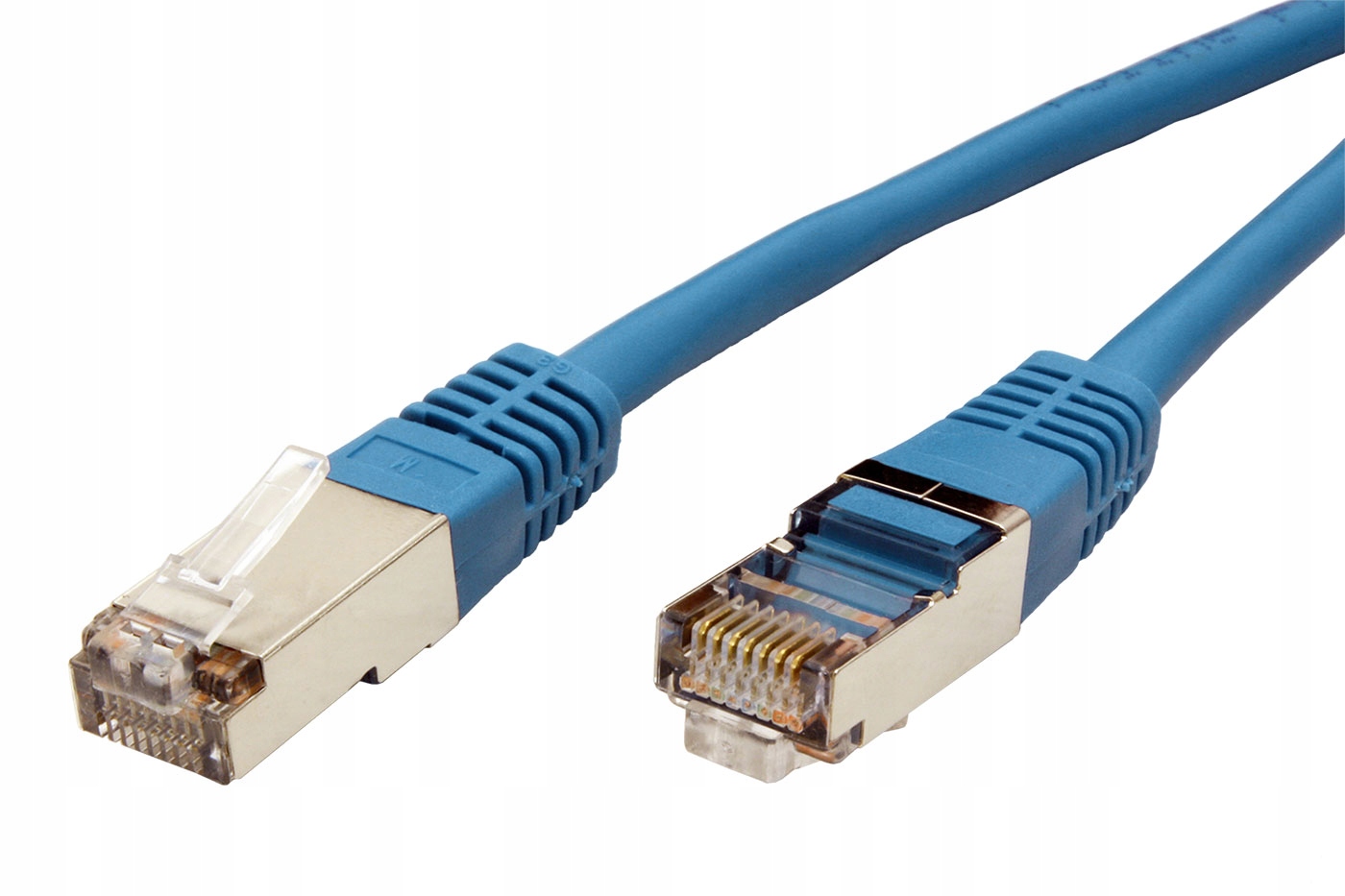 Patch kabel Roline F/utp 5e RJ45 RJ45 5 m niebieski