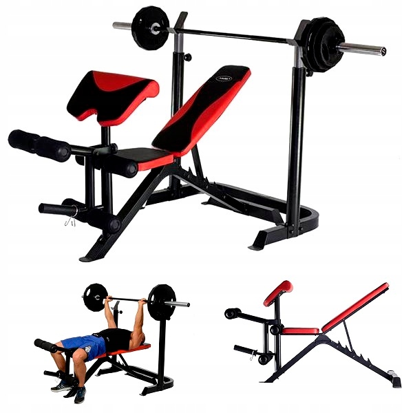 

Składana Ławka Do Ćwiczeń Trening Max 270KG Mocna