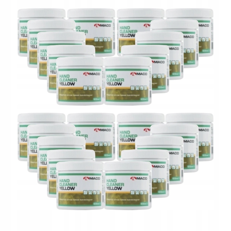 Паста OHS Maco Handcleaner Yellow 500ml 24 штуки