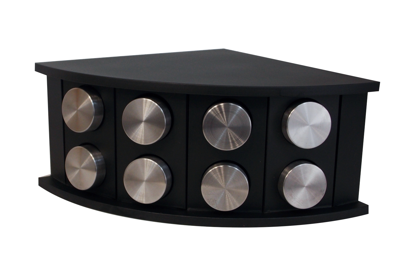 

Zestaw Do Przypraw Narożny 8 Czarny