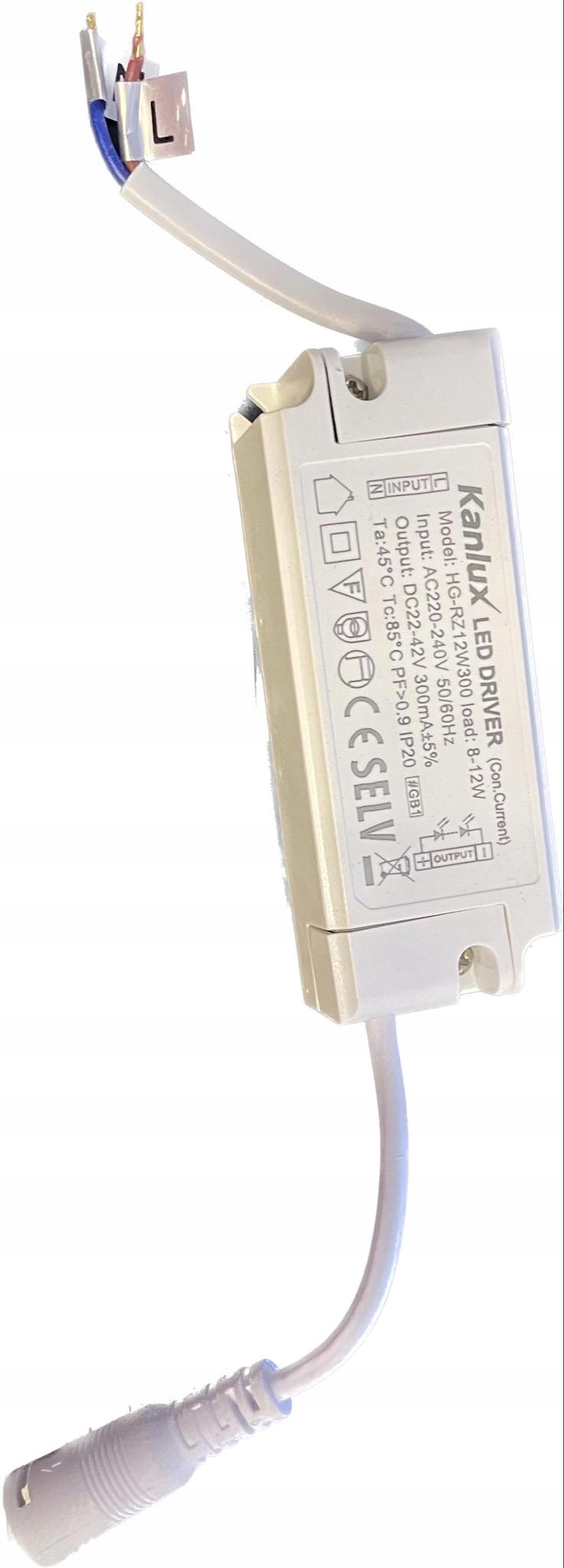 ZASILACZ DO LED DRIVER 812W 2242V 300mA KANLUX (LED DRIVER) • Cena