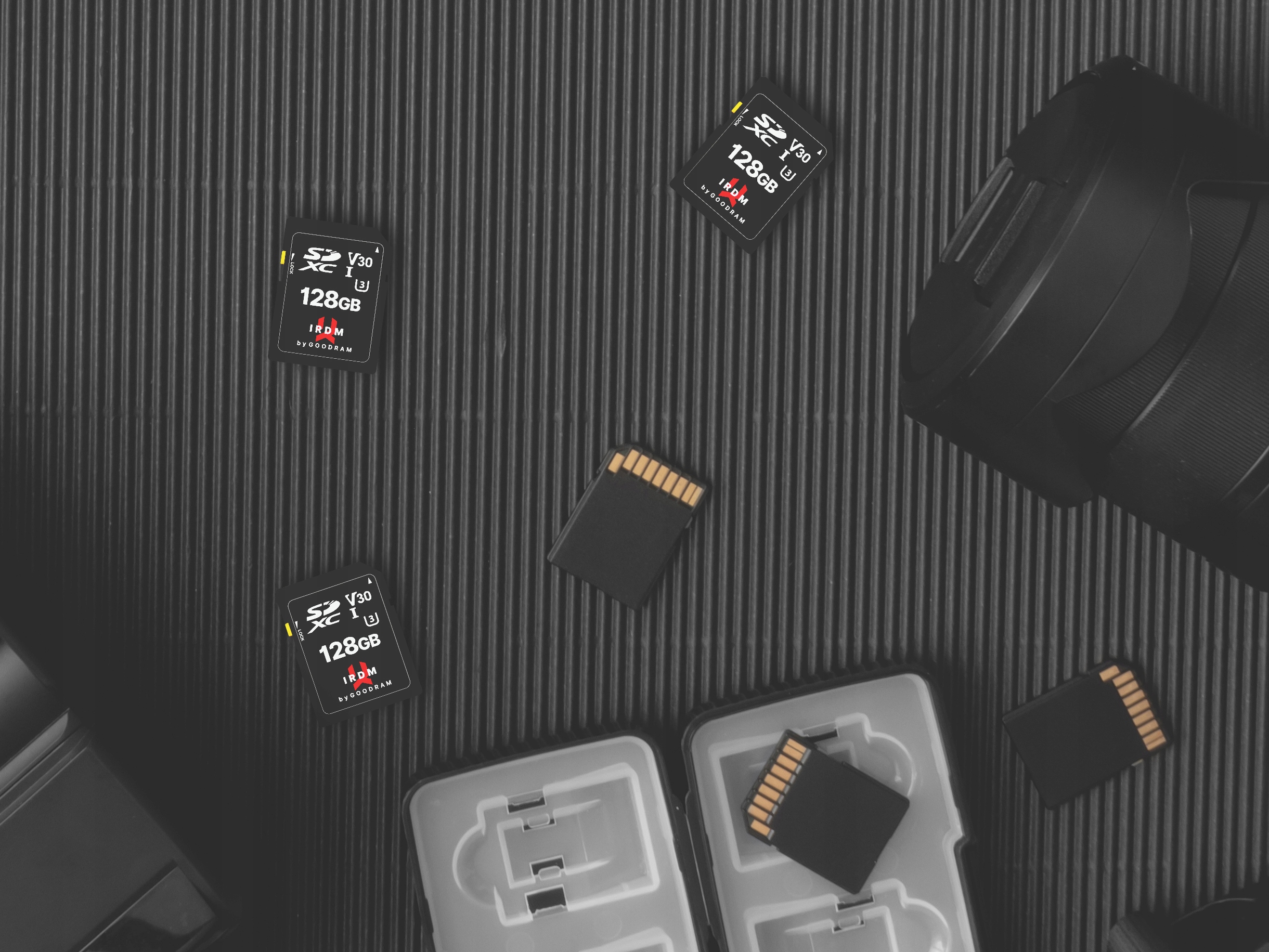 Karta pamięci microSD GOODRAM IRDM 64GB + adapter Pojemność karty 64 GB